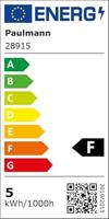 Paulmann 28915 LED-lamp Energielabel F (A - G) E14 Kaars 4.8 W = 40 W Neutraalwit (Ø x h) 35 mm x 98 mm 1 stuk(s) - thumbnail