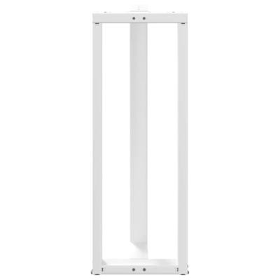 Bartafelpoten 2 st T-vormig 50x35x(110-111) cm staal wit - thumbnail