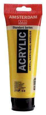 Royal Talens Amsterdam Standard Series Acrylverf Tube 250 ml - Primairgeel 275