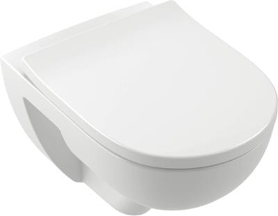 Toilet Villeroy & Boch O.novo compact Combipack me Zitting 49x36x35 cm TwistFlush Wit Alpine Toilet Villeroy & Boch O.novo compact Combipack me Zitting 49x36x35 cm TwistFlush Wit Alpine