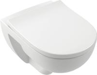 Toilet Villeroy & Boch O.novo compact Combipack me Zitting 49x36x35 cm TwistFlush Wit Alpine - thumbnail