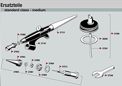Revell Airbrush Standard Class Spray Gun
