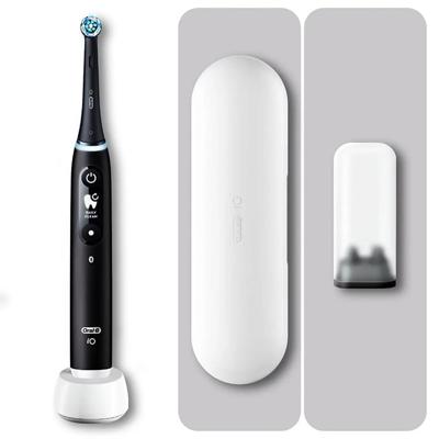 Oral-B iO Series 6 Volwassene Roterende tandenborstel Zwart