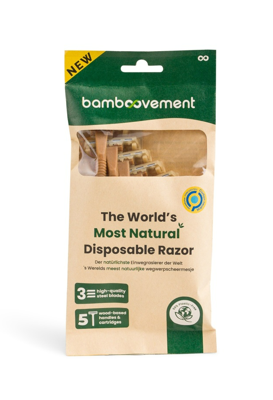 Bamboovement Wegwerpmesjes Bamboovement Wegwerpmesjes