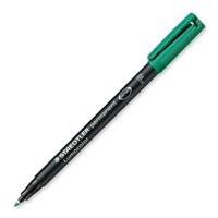 Staedtler Lumocolor 318, OHP-marker, permanent, 0,6 mm, groen - thumbnail