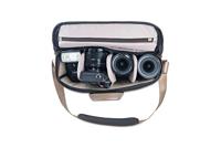 Vanguard VEO GO 34M schoudertas voor spiegelloze camera's met intern statiefcompartiment - kaki - thumbnail
