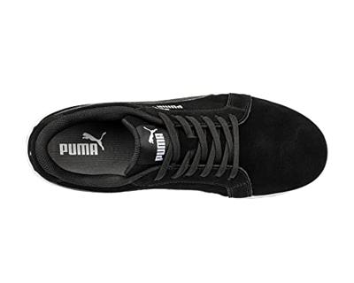 Puma werkschoenen Iconic Suede S1P laag zwart maat 40