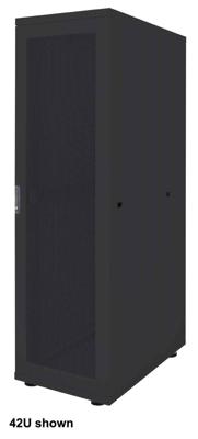 Intellinet 19 Serverschrank Basic Line 36HE 1766x600x1000mm Flatp Traglast 600kg schwarz 19inch-serverkast (b x h x d) 600 x 1766 x 1000 mm 36 HE Zwart (RAL