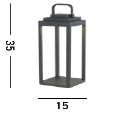 Searchlight Draadloze tafellampPortabello - 33502-350