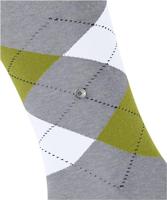Burlington King Hoge Heren Sokken - Biologisch katoenen mannen kousen met ruit print - thumbnail