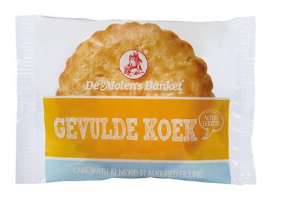 De Molen gevulde koeken verpakt (30x 50gr)