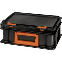 Alutec 139205110188 Kunststofbox Magnus PC 5 (b x h x d) 300 x 133 x 200 mm Zwart, Oranje 1 stuk(s) - thumbnail