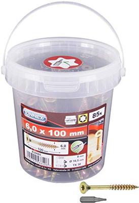 Connex Tx-Schroef 6.0X100 Vz Emmer 85St - B30085 Connex Tx-Schroef 6.0X100 Vz Emmer 85St - B30085
