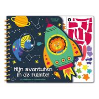 Stickeren op nummer - Mijn avonturen in de ruimte - thumbnail
