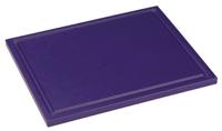 Interlux Snijplaat met sapgoot - 530x325x15mm - Paars - thumbnail