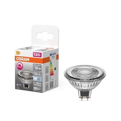 OSRAM HOMELIGHTING 4099854456916 LED-reflectorlamp-lamp Energielabel E (A - G) GU5.3 6.1 W Koudwit (Ø x h) 50.00 mm x 50.00 mm 1 stuk(s) OSRAM HOMELIGHTING 4099854456916 LED-reflectorlamp-lamp Energielabel E (A - G) GU5.3 6.1 W Koudwit (Ø x h) 50.00 mm x 50.00 mm 1 stuk(s)