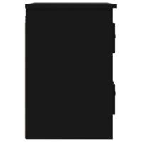 Nachtkastje wandgemonteerd 41,5x36x53 cm zwart - thumbnail