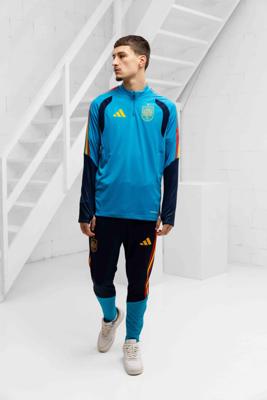 Spanje Tiro Trainingspak Senior 2026/2028 - Maat M - Kleur: DonkerblauwBlauw | Soccerfanshop