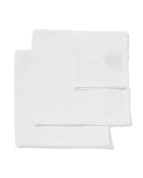 HEMA Servetten 47x47cm jacquard stippen gebroken wit (gebroken wit) - thumbnail