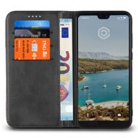Casecentive Leren Wallet case Huawei P20 Pro zwart - 8720153790543 - thumbnail