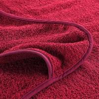 VidaXL Strandhanddoeken 4 st 400 g/m² 60x135 cm stof bordeauxrood - thumbnail