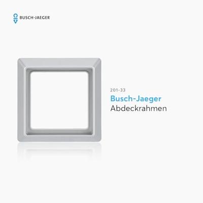 Busch-Jaeger 1-voudig Frame Frame Allweather 44 (IP44) Witaluminium (RAL 9006), Aluminium 2CKA001730A0276 Busch-Jaeger 1-voudig Frame Frame Allweather 44 (IP44) Witaluminium (RAL 9006), Aluminium 2CKA001730A0276
