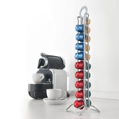 Metaltex Koffiecup-Houder voor 20 Cups Zilver