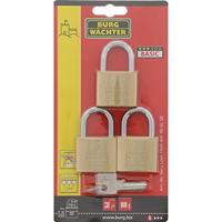 Burg Wächter 15291 Hangslot 37.60 mm Gelijksluitend Messing Sleutelslot - thumbnail