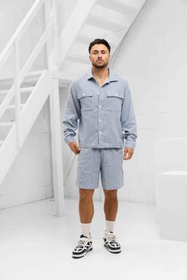 Quotrell Eclipse Zomerset Heren Blauw/Wit - Maat XS - Kleur: WitBlauw | Soccerfanshop