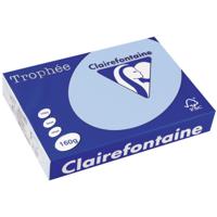 Clairefontaine Trophée Pastel, gekleurd papier, A4, 160 g, 250 vel, blauw - thumbnail