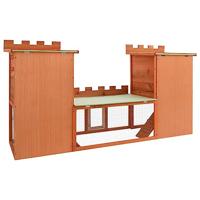 Konijnenhok dubbel groot - thumbnail