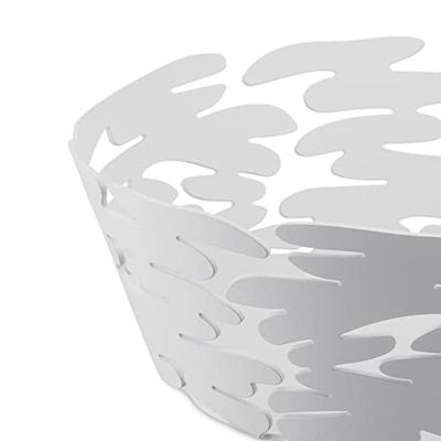 Alessi Barket Schaal wit RVS 18 cm