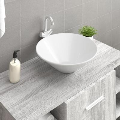 Wasbakken 2 st 42x42x14 cm keramiek wit Wasbakken 2 st 42x42x14 cm keramiek wit