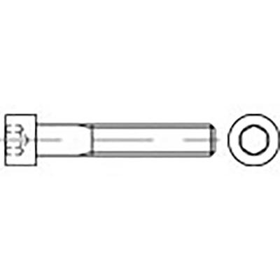 TOOLCRAFT TO-9985311 Cilinderkopschroef M16 280 mm Binnenzeskant (inbus) DIN 912 RVS V4A A4 10 stuk(s)