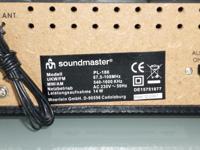 Soundmaster PL186H Retro Vintage Nostalgische platenspeler met ingebouwde luidsprekers en radio hoofdtelefoonaansluiting 3 snelheden 33/45/78 RPM stereoluidsprekers - thumbnail