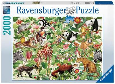 Ravensburger Puzzel Jungle 2000st Ravensburger Puzzel Jungle 2000st