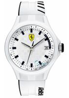 Ferrari horlogeband SF101.6 / 0830124 / SF689300071 / Scuderia Silicoon Wit 22mm - thumbnail