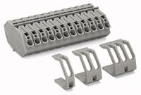 WAGO 826-166 Doorgangsklem Veerklem Grijs 50 stuk(s) - thumbnail