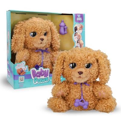 Baby Paws labradoodle interactieve knuffel - thumbnail