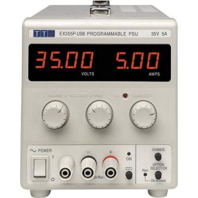 Aim TTi EX355P-USB Labvoeding, regelbaar 0 - 35 V 0 - 5 A 175 W Aantal uitgangen: 1 x Aim TTi EX355P-USB Labvoeding, regelbaar 0 - 35 V 0 - 5 A 175 W Aantal uitgangen: 1 x