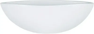 Boat cresta pure white bloempot binnen 34 cm ovaal