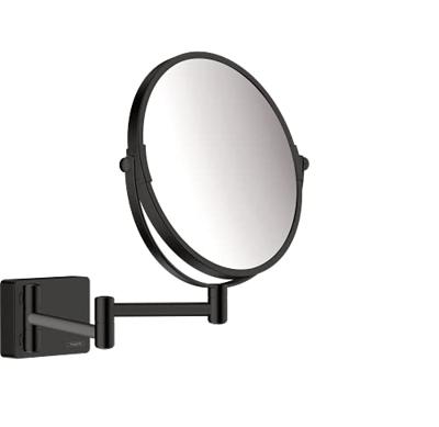 Hansgrohe Scheerspiegel AddStoris Mat Zwart Hansgrohe Scheerspiegel AddStoris Mat Zwart