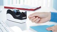 tesa Plakbanddispenser tesafilm Orca Zwart Rolbreedte (max.): 19 mm Rollengte (max.) 33 m Incl. plakfolierol 33 m x 19 mm - thumbnail