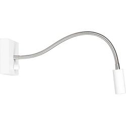 Highlight Flexibele wandlampBlitz wit - W3519.00