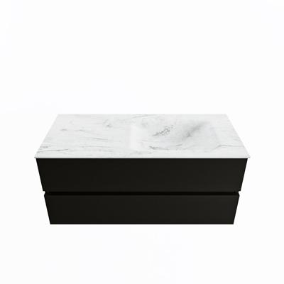 MONDIAZ VICA-DLUX 110cm badmeubel onderkast Urban 2 lades. Inbouw wastafel CLOUD rechts zonder kraangat, kleur Opalo. MONDIAZ VICA-DLUX 110cm badmeubel onderkast Urban 2 lades. Inbouw wastafel CLOUD rechts zonder kraangat, kleur Opalo.