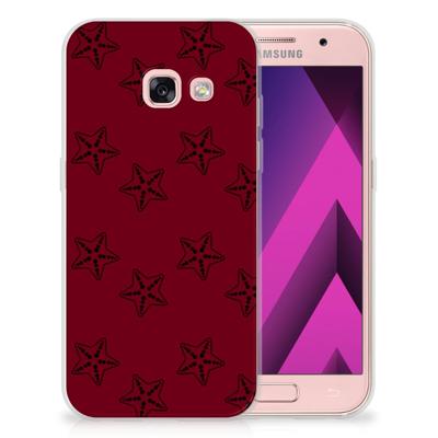 Samsung Galaxy A3 2017 TPU bumper Sterren Samsung Galaxy A3 2017 TPU bumper Sterren