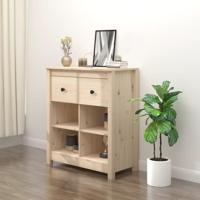 Dressoir 70x35x80 cm massief grenenhout - thumbnail