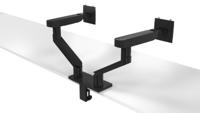 Dell Dubbele monitorarm - MDA20, zwart - thumbnail
