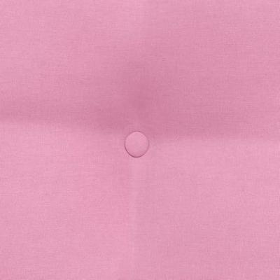 VidaXL Rugkussen roze 80 x 24 x 50 cm stof