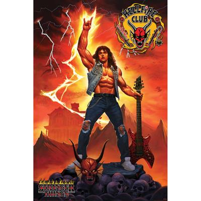 Poster Stranger Things - 4 Hellfire Club Rock God 61x91,5cm